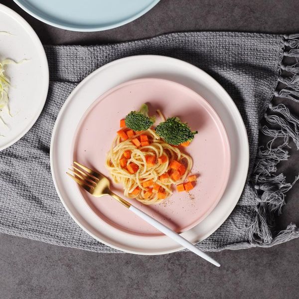 dishes & plates nordic ceramic dinner beef flat plate tableware round solid color dessert dish simple and creative salad cutter
dishes & plates nordic ceramic dinner beef flat plate tableware round solid color dessert dish simple and creative salad cutter