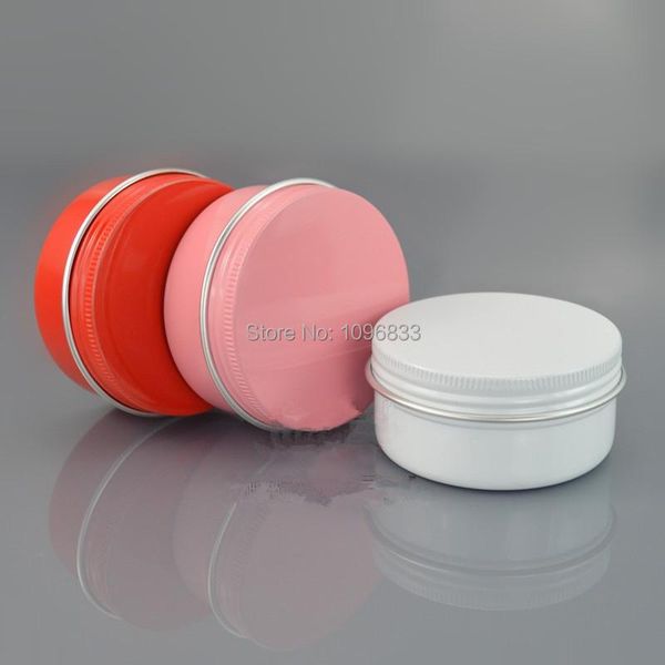storage bottles & jars 50g 50ml aluminum jar pink red white color cosmetic cream packing tin metal container wax pot screw lid,
storage bottles & jars 50g 50ml aluminum jar pink red white color cosmetic cream packing tin metal container wax pot screw lid,