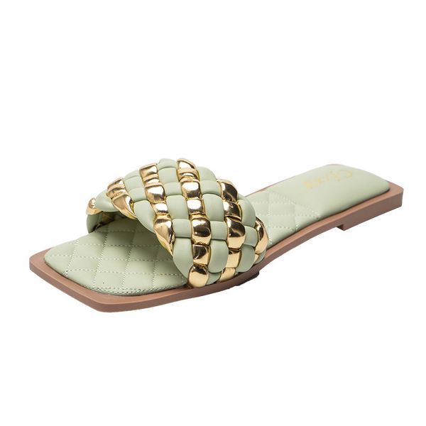sandals summer woven slippers women square toe flat casual shoes flip flops beach sandal slipper slip on slides brand big size 42, Black
sandals summer woven slippers women square toe flat casual shoes flip flops beach sandal slipper slip on slides brand big size 42, Black