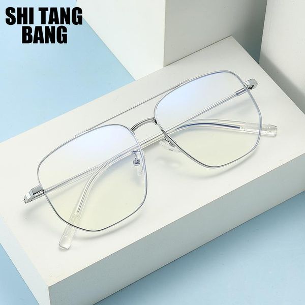 sunglasses 2021 metal double beam flat optical mirror women ip plating ultra-light large frame alloy spectacle glasses, White;black
sunglasses 2021 metal double beam flat optical mirror women ip plating ultra-light large frame alloy spectacle glasses, White;black