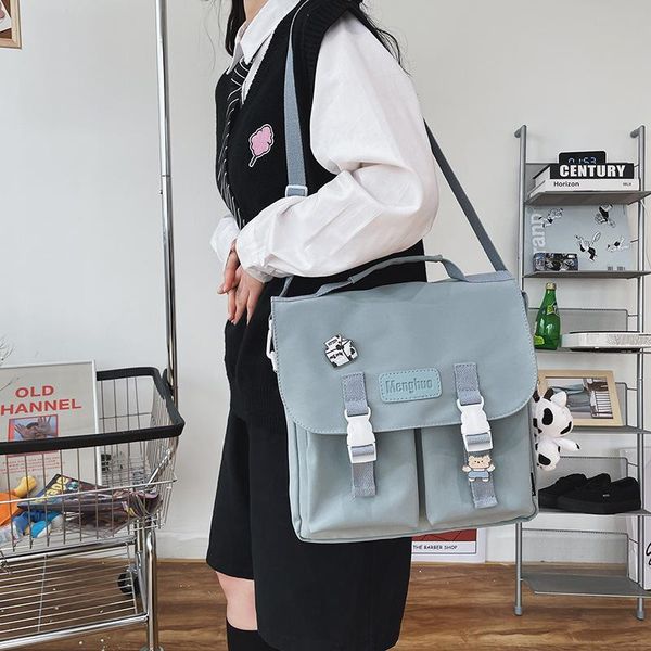 school bags women's canvas bag japanese department harajuku windsuit messenger female korean students shoulder
school bags women's canvas bag japanese department harajuku windsuit messenger female korean students shoulder