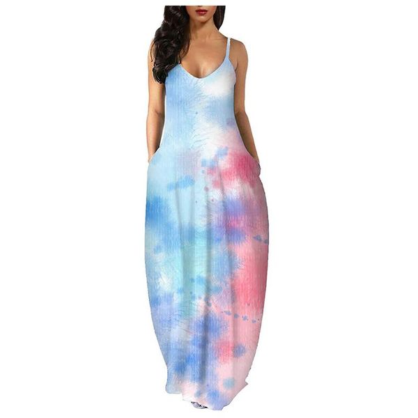 casual dresses tie-dye print maxi for women pockets sleeveless camisole long dress bohemia sundress vestidos largos loose woman, Black;gray
casual dresses tie-dye print maxi for women pockets sleeveless camisole long dress bohemia sundress vestidos largos loose woman, Black;gray