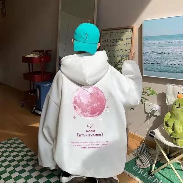 men's hoodies & sweatshirts japanese shirt hooded couple hoodie instagram fashion trend autumn plus velvet lazy versatile men, Black
men's hoodies & sweatshirts japanese shirt hooded couple hoodie instagram fashion trend autumn plus velvet lazy versatile men, Black
