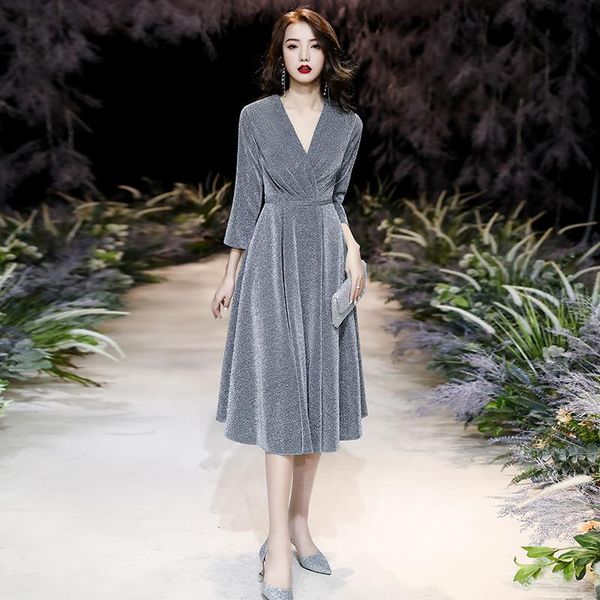gray exquisite formal party dress office lady v-neck prom dresses spring autumn full sleeve elegant banquet gown s-3xl ethnic clothing, Red
gray exquisite formal party dress office lady v-neck prom dresses spring autumn full sleeve elegant banquet gown s-3xl ethnic clothing, Red