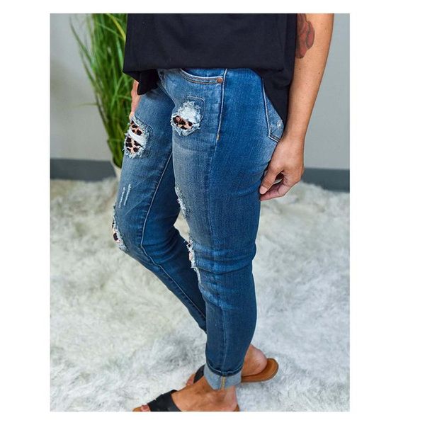 ripped women's jeans high waist women denim pants hole contrasting color autumn casual ladies female straight trousers, Blue
ripped women's jeans high waist women denim pants hole contrasting color autumn casual ladies female straight trousers, Blue
