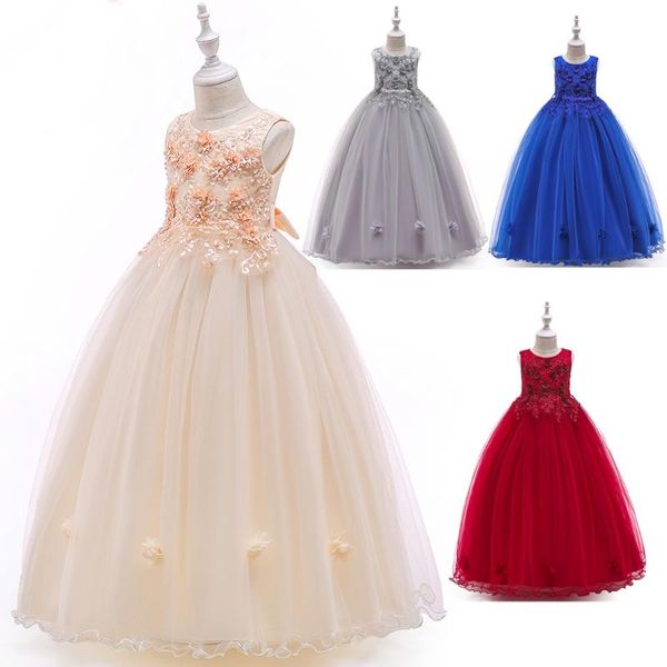 fashion wedding flower girl dress latest children birthday party teen sleeveless elegant dresses for girls girl's, Red;yellow
fashion wedding flower girl dress latest children birthday party teen sleeveless elegant dresses for girls girl's, Red;yellow