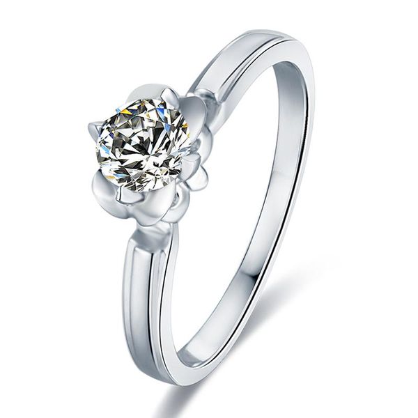cluster rings 0.5ct round cut moissanite ring d color simple style engagement anniversary for women, Golden;silver
cluster rings 0.5ct round cut moissanite ring d color simple style engagement anniversary for women, Golden;silver