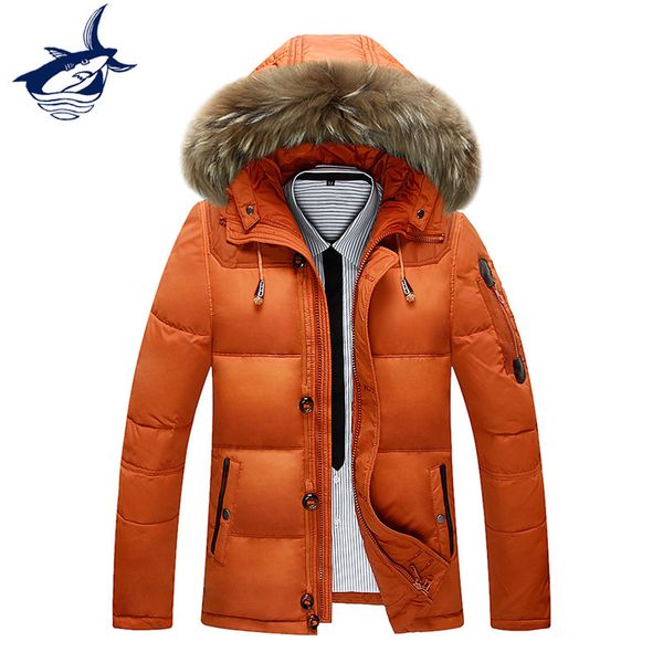 fashion brand tace & shak new men's white duck down jacket winter warm coat male fur collar overcoat mens jackets, Black
fashion brand tace & shak new men's white duck down jacket winter warm coat male fur collar overcoat mens jackets, Black