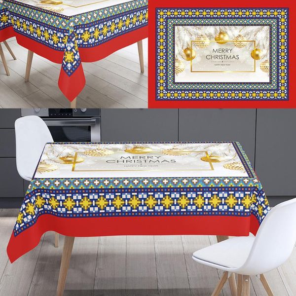 table cloth 1pcs christmas dinner party year rectangle waterproof anti oil stain fabric cover decorations
table cloth 1pcs christmas dinner party year rectangle waterproof anti oil stain fabric cover decorations