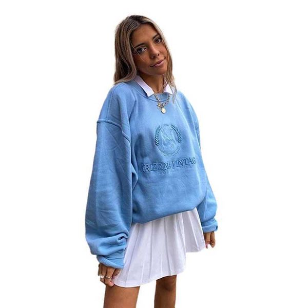y2k aesthetic embroidery letter sweater harajuku 90s fashion round neck long sleeve autumn dress hoodie korean 210602, Black
y2k aesthetic embroidery letter sweater harajuku 90s fashion round neck long sleeve autumn dress hoodie korean 210602, Black