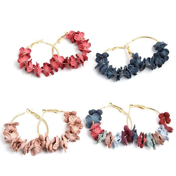small flower earrings female charm fashion color cloth art flower earring individuality creative exaggerated rural stud, Golden
small flower earrings female charm fashion color cloth art flower earring individuality creative exaggerated rural stud, Golden