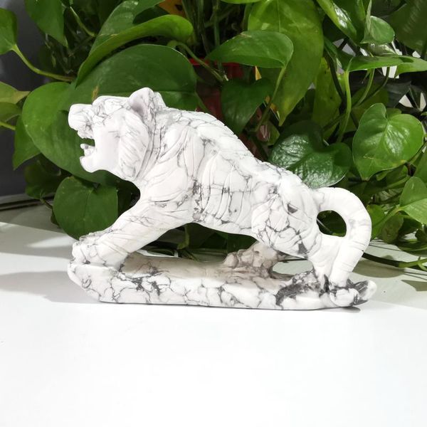 decorative objects & figurines hand crafts howlite tiger crystal carving for home decoration or gifts lj
decorative objects & figurines hand crafts howlite tiger crystal carving for home decoration or gifts lj