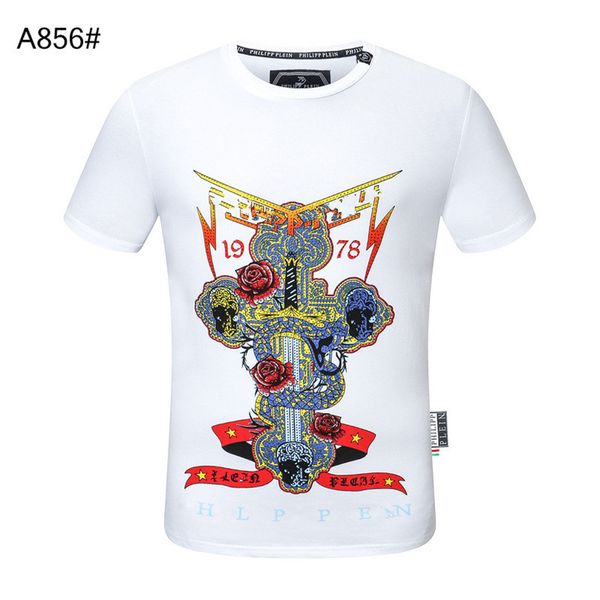 essvlone phillip plain men pp designer skull diamond t shirt short sleeve brand spring and summer high o-neck quality skulls tshirts p88134, White;black
essvlone phillip plain men pp designer skull diamond t shirt short sleeve brand spring and summer high o-neck quality skulls tshirts p88134, White;black