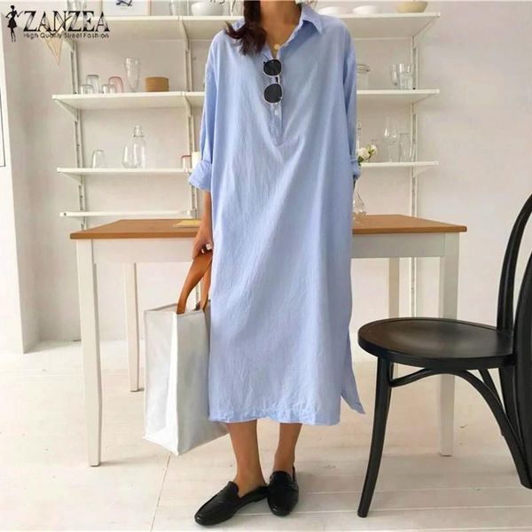 elegant women's sundress 2021 autumn casual solid shirt dress femme robe long sleeve lapel neck midi vestido plus size 7 dresses, Black;gray
elegant women's sundress 2021 autumn casual solid shirt dress femme robe long sleeve lapel neck midi vestido plus size 7 dresses, Black;gray