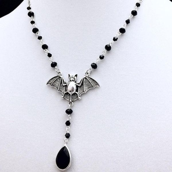 chokers gothic bat pendant necklace for women charm halloween fashion exaggerated crystal choker jewelry gifts party, Golden;silver
chokers gothic bat pendant necklace for women charm halloween fashion exaggerated crystal choker jewelry gifts party, Golden;silver