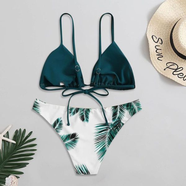 one-piece suits 40# leaf print swimsuit bikini set high waist beachwear women swimwear sling bathing suitsbrazilian string
one-piece suits 40# leaf print swimsuit bikini set high waist beachwear women swimwear sling bathing suitsbrazilian string