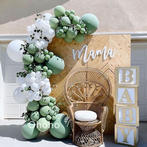 ohoho baby shower boy retro green balloons garland arch set kids 1st birthday party decoration baptism mariage air accessories
ohoho baby shower boy retro green balloons garland arch set kids 1st birthday party decoration baptism mariage air accessories
