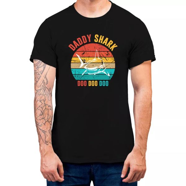 daddy shark doo doo t-shirt fathers day funny cool gift for fathers 100% cotton, White;black
daddy shark doo doo t-shirt fathers day funny cool gift for fathers 100% cotton, White;black