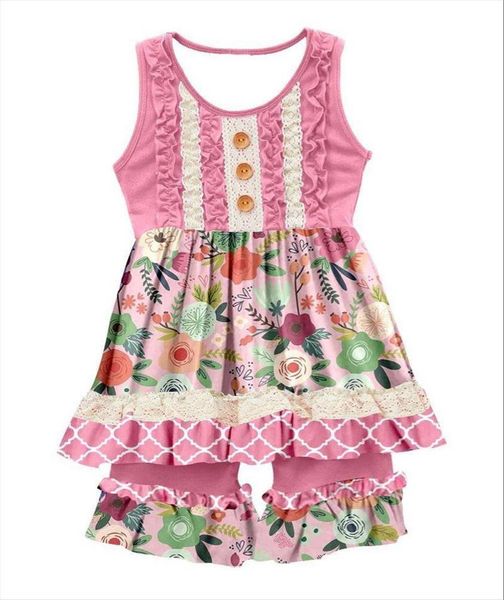 toddler kids baby girl floral dress ruffle shorts 2 pcs sets summer button sleeveless sundress infant clothes, White
toddler kids baby girl floral dress ruffle shorts 2 pcs sets summer button sleeveless sundress infant clothes, White