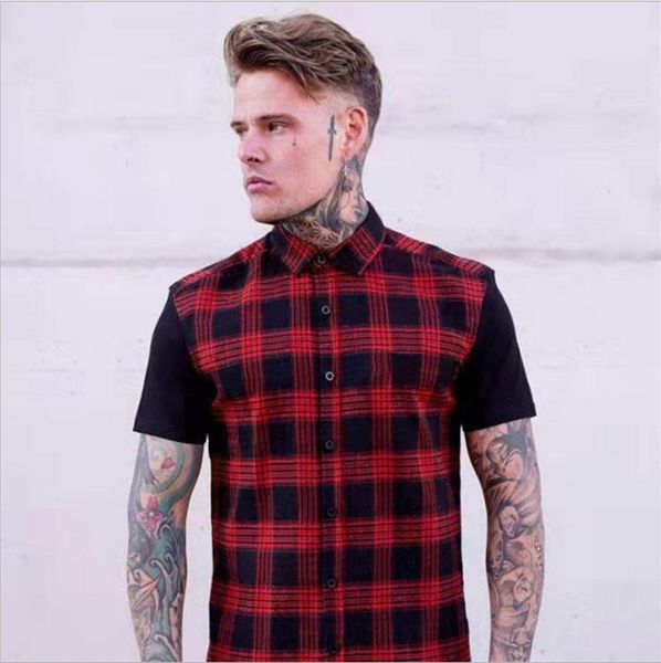 fashion polo shirt 2021 summer men's classic plaid trend casual short sleeve t-shirt for men, White;black
fashion polo shirt 2021 summer men's classic plaid trend casual short sleeve t-shirt for men, White;black