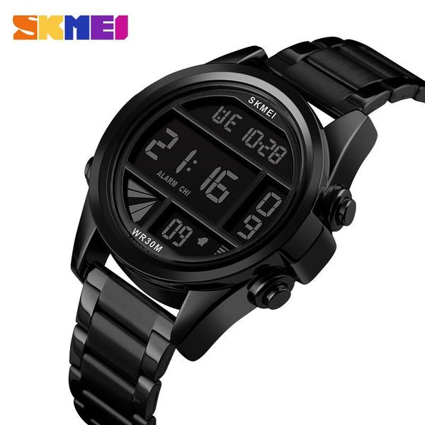 wristwatches fashion men watch creativty digital 3bar waterproof stereoscopic dial stainless steel 12/24 hour montre homme 44mm yupoo, Slivery;brown
wristwatches fashion men watch creativty digital 3bar waterproof stereoscopic dial stainless steel 12/24 hour montre homme 44mm yupoo, Slivery;brown