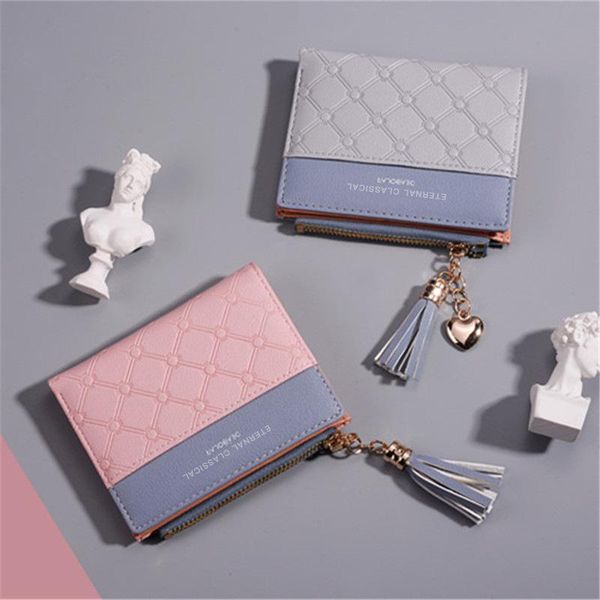 wallets ladies short wallet embossed zipper handbag tassel luxury soft leather simple coin purse, Red;black
wallets ladies short wallet embossed zipper handbag tassel luxury soft leather simple coin purse, Red;black