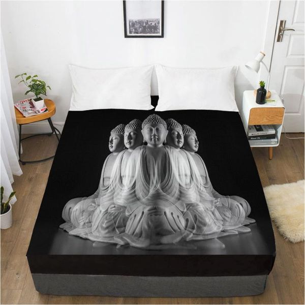 elastic fitted sheet bed with an band 150x200/180/200/160x200 mattress cover 1pc black buddha sheets & sets
elastic fitted sheet bed with an band 150x200/180/200/160x200 mattress cover 1pc black buddha sheets & sets