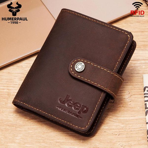 card holders crazy horse leather holder men rfid slim mini wallet small money bag bussiness male multifunction storage, Brown;gray
card holders crazy horse leather holder men rfid slim mini wallet small money bag bussiness male multifunction storage, Brown;gray