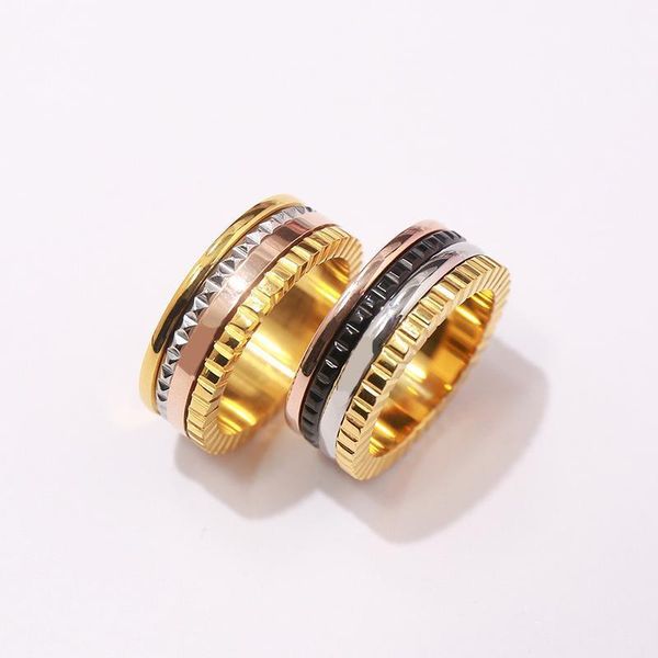 wedding rings mixed color rose / yellow gold silver plated black band metal ring men women finger1, Slivery;golden
wedding rings mixed color rose / yellow gold silver plated black band metal ring men women finger1, Slivery;golden