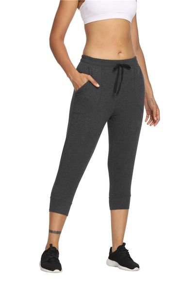 running pants womens yoga gym fitness leggings high waist joggers sweatpants sports drawstring female sport, Black;blue
running pants womens yoga gym fitness leggings high waist joggers sweatpants sports drawstring female sport, Black;blue