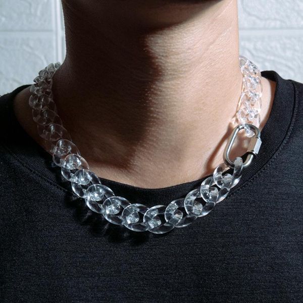 peri'sbox silver color carabiner chunky chain necklaces transparent acrylic chains necklace for men hip hop 2021 chokers, Golden;silver
peri'sbox silver color carabiner chunky chain necklaces transparent acrylic chains necklace for men hip hop 2021 chokers, Golden;silver