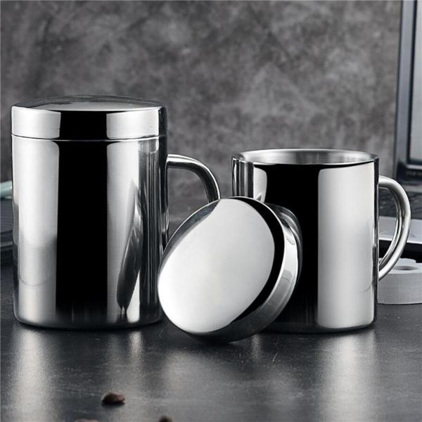 double wall stainless steel coffee mug with lid portable cup travel tumbler jug milk tea cups office water mugs
double wall stainless steel coffee mug with lid portable cup travel tumbler jug milk tea cups office water mugs