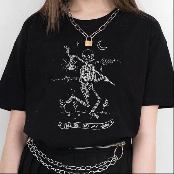 hahayule womens jbh women skeleton t shirt take the long way home letter print tumblr grunge aesthetic tee, White
hahayule womens jbh women skeleton t shirt take the long way home letter print tumblr grunge aesthetic tee, White