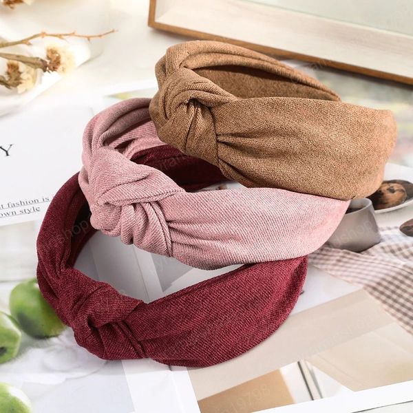 solid color knotted headbands for women knitting thick bezel hair hoop hairbands girls fashion hair accessories, Slivery;white
solid color knotted headbands for women knitting thick bezel hair hoop hairbands girls fashion hair accessories, Slivery;white