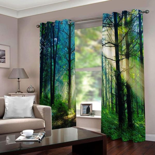 curtain & drapes blackout curtains forest scenery for living room bedroom window treatment 3d cortinas
curtain & drapes blackout curtains forest scenery for living room bedroom window treatment 3d cortinas