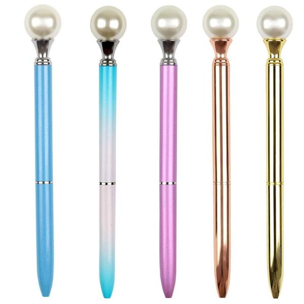 5pcs colorful pearl metal ballpoint pen kawaii ball business caneta esferográfica black refill school office supplies pens, Blue;orange
5pcs colorful pearl metal ballpoint pen kawaii ball business caneta esferográfica black refill school office supplies pens, Blue;orange