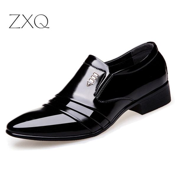 dress shoes 2021 men plus size 38-46 business patent leather flat breathable slip on formal office, Black
dress shoes 2021 men plus size 38-46 business patent leather flat breathable slip on formal office, Black
