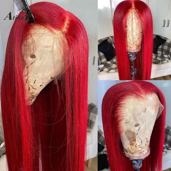 lace wigs atina straight red color 13*6 front human hair hd transparent remy pre plucked for women glueless wig 130 density full, Black;brown
lace wigs atina straight red color 13*6 front human hair hd transparent remy pre plucked for women glueless wig 130 density full, Black;brown