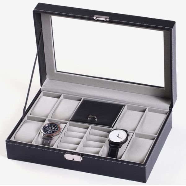 watch boxes & cases 2021 fashion pu leather watches organizer jewelry earrings rings necklace storage box display collection case boxs, Black;blue
watch boxes & cases 2021 fashion pu leather watches organizer jewelry earrings rings necklace storage box display collection case boxs, Black;blue