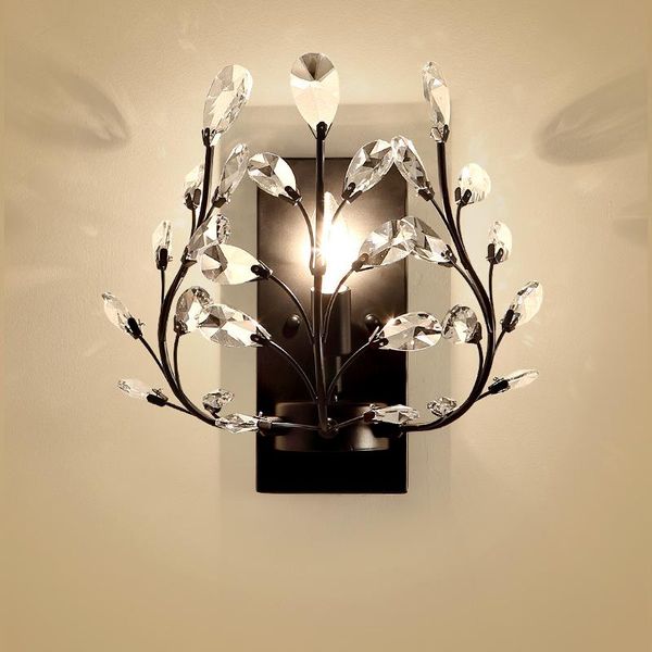 wall lamp american country single head european living room bedroom bedside creative retro iron candle crystal
wall lamp american country single head european living room bedroom bedside creative retro iron candle crystal