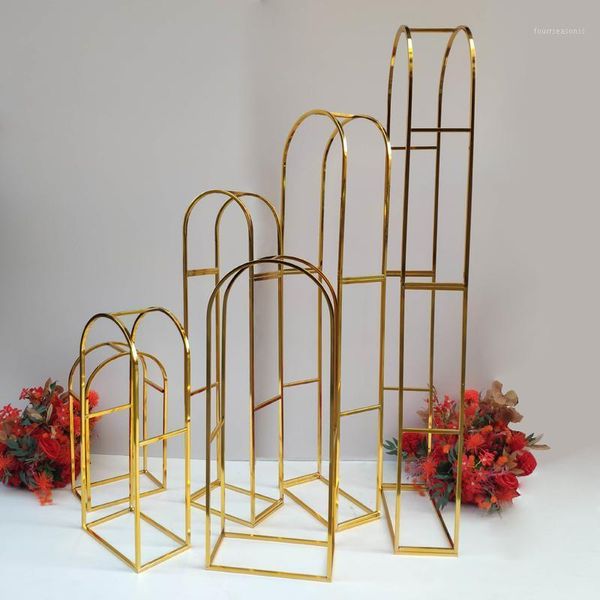 party decoration wedding props gold plating iron arch art artificial flower stand scene layout road guide1
party decoration wedding props gold plating iron arch art artificial flower stand scene layout road guide1