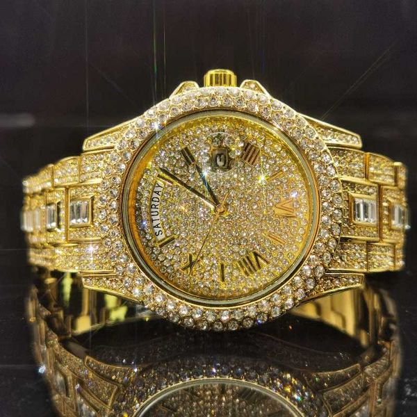 wristwatches missfox dual calendar round man's quartz watch fashion full diamond luxurious relógio masculino style blingbilng, Slivery;brown
wristwatches missfox dual calendar round man's quartz watch fashion full diamond luxurious relógio masculino style blingbilng, Slivery;brown
