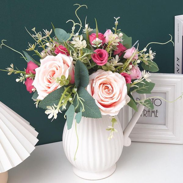 decorative flowers & wreaths red romantic roses artificial silk bridal bouquet vases for home decoration accessories wedding valentine'
decorative flowers & wreaths red romantic roses artificial silk bridal bouquet vases for home decoration accessories wedding valentine'