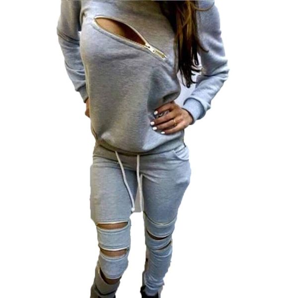 women's hoodies & sweatshirts fashion zipper hollow out sportswear women sweatsuit female o-neck long sleeve tracksuit 2 piece set swea, Black
women's hoodies & sweatshirts fashion zipper hollow out sportswear women sweatsuit female o-neck long sleeve tracksuit 2 piece set swea, Black