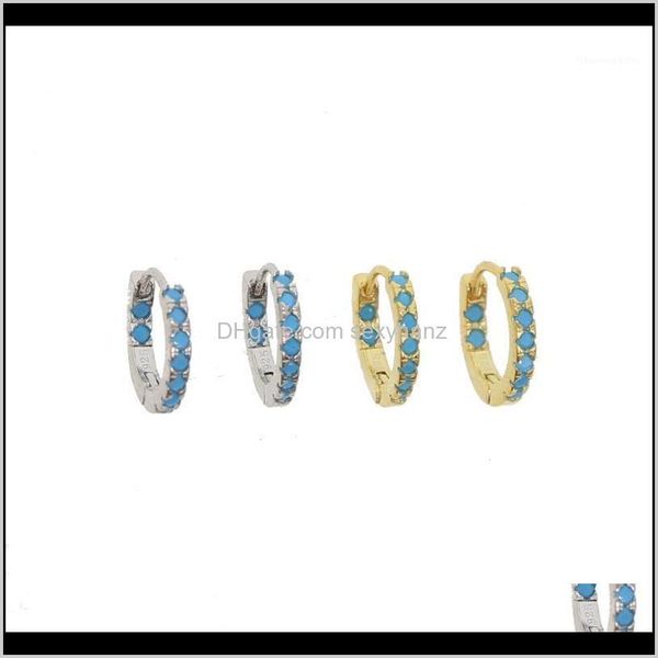 & hie jewelrysmall hoop for women fashion bridal blue turquoises round earrings engraved 925 sier aretes wedding gem earing 1 drop delivery, Golden;silver
& hie jewelrysmall hoop for women fashion bridal blue turquoises round earrings engraved 925 sier aretes wedding gem earing 1 drop delivery, Golden;silver
