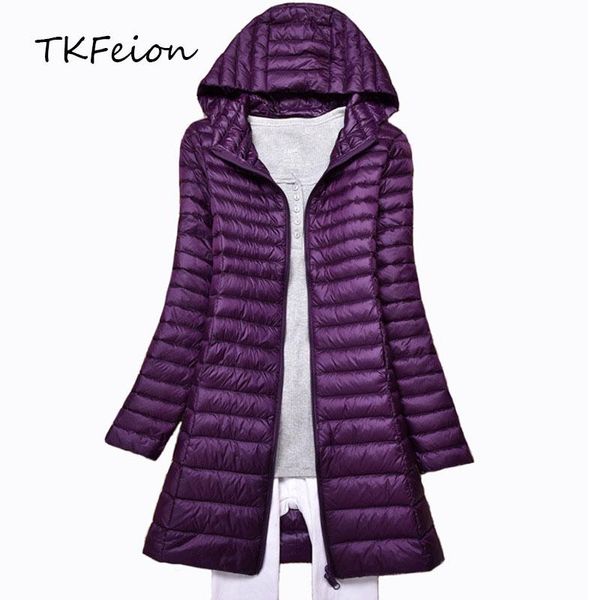 women's jackets women long ultra-thin 2021 spring autumn ladies slim overcoat with hats warm duck down plus 3xl 4xl female hooded coats, Black;brown
women's jackets women long ultra-thin 2021 spring autumn ladies slim overcoat with hats warm duck down plus 3xl 4xl female hooded coats, Black;brown