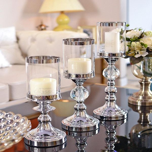 candle holders european-style ornaments modern home glass metal candlestick creative living room table decoration
candle holders european-style ornaments modern home glass metal candlestick creative living room table decoration