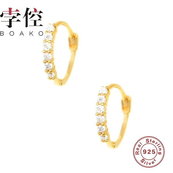 hoop & huggie boako round earrings for women 925 sterling silver small 2021 fashion jewelry zircon pendientes brincos aretes, Golden;silver
hoop & huggie boako round earrings for women 925 sterling silver small 2021 fashion jewelry zircon pendientes brincos aretes, Golden;silver