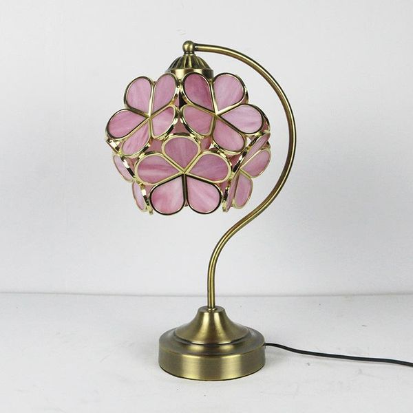 table lamps mediterranean tiffany pink petal lamp desk office eye protection bedside glass nightlight
table lamps mediterranean tiffany pink petal lamp desk office eye protection bedside glass nightlight