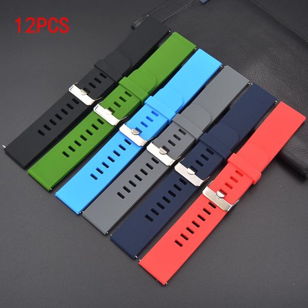 watch bands 12pcs wholesale color silicone rubber watchband quick release band 18mm 20mm 22mm universal strap batch sales fast deliver, Black;brown
watch bands 12pcs wholesale color silicone rubber watchband quick release band 18mm 20mm 22mm universal strap batch sales fast deliver, Black;brown
